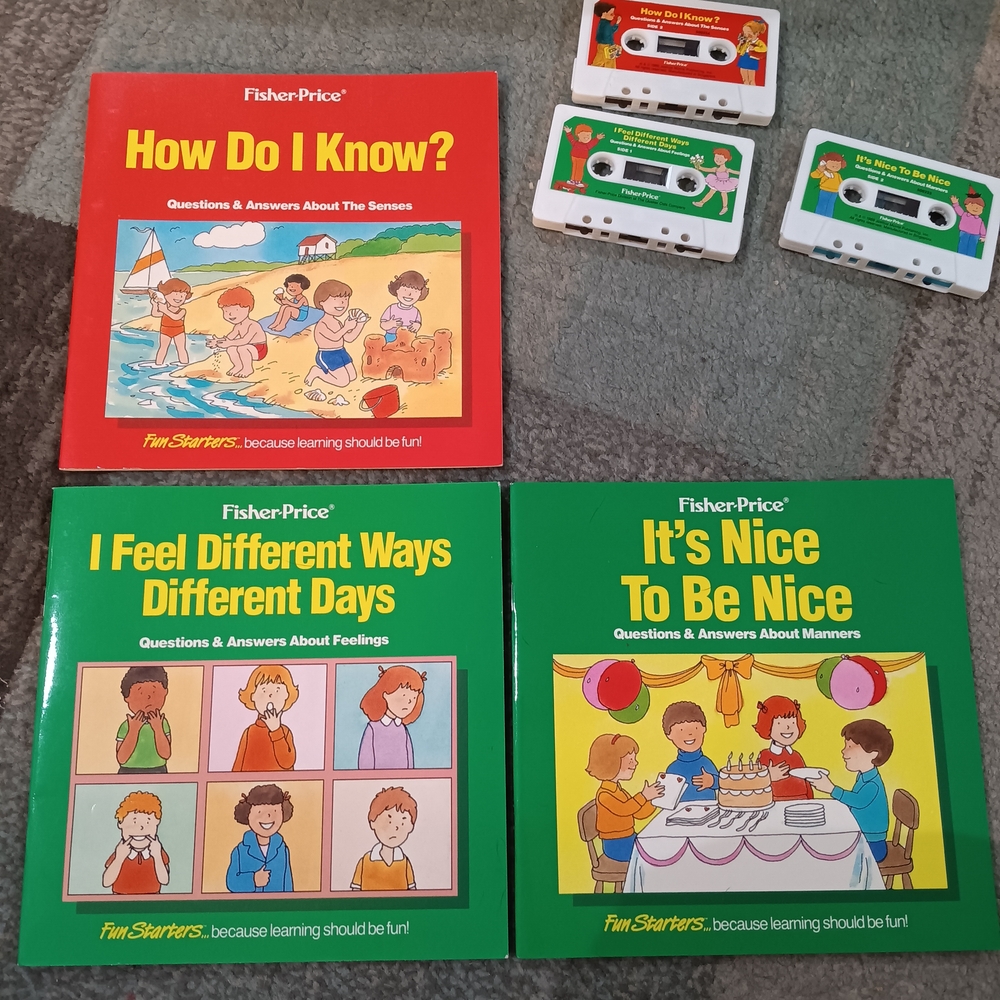 Fisher-Price Fun Starters Book Set - Red, Green, Yellow